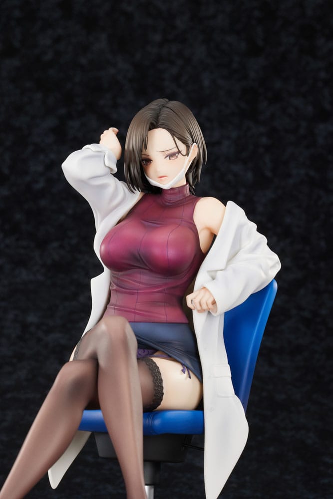 Original Character Statue 1/6 The Sulky School Nurse Illustrated by Keso Shirou 22 cm            4902273509715