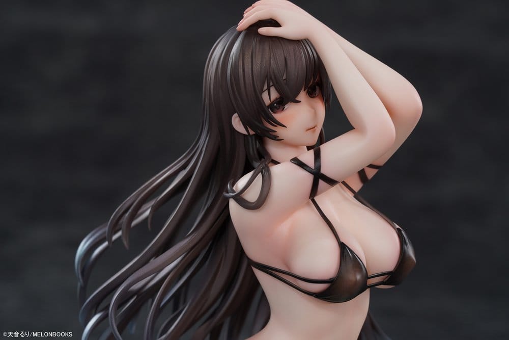 Original Character PVC Figure 1/6 Ruri Amane Illustration - Swimsuit Sugata no Mimi-san 17 cm 4902273516607