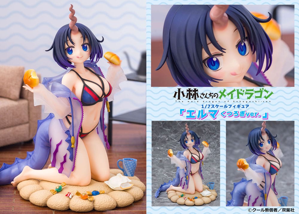 Miss Kobayashi´s Dragon Maid PVC Statue 1/7 Elma Dragon hoodie Ver. 20 cm 4582666823408