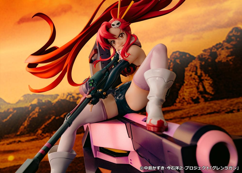 Tengen Toppa Gurren Lagann PVC Statue Yoko & Yoko M Ttank 25 cm          4582666824764