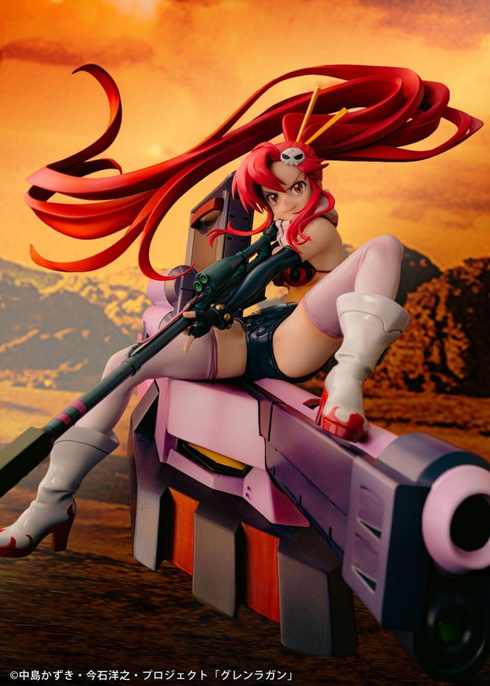 Tengen Toppa Gurren Lagann PVC Statue Yoko & Yoko M Ttank 25 cm          4582666824764