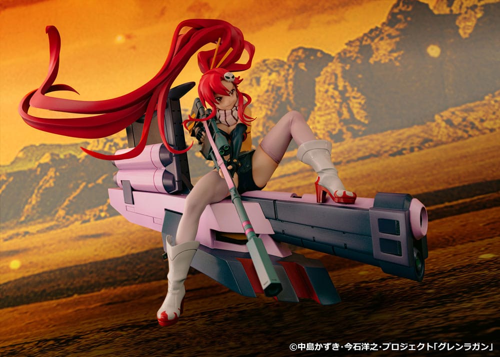 Tengen Toppa Gurren Lagann PVC Statue Yoko & Yoko M Ttank 25 cm          4582666824764