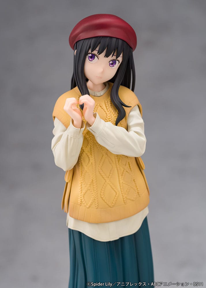 Lycoris Recoil PVC Statue 1/7 Takina Inoue Winter Ver. 23 cm              4582666825198