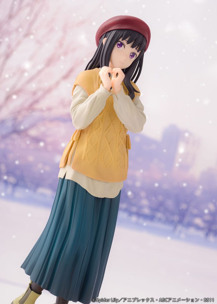 Lycoris Recoil PVC Statue 1/7 Takina Inoue Winter Ver. 23 cm              4582666825198