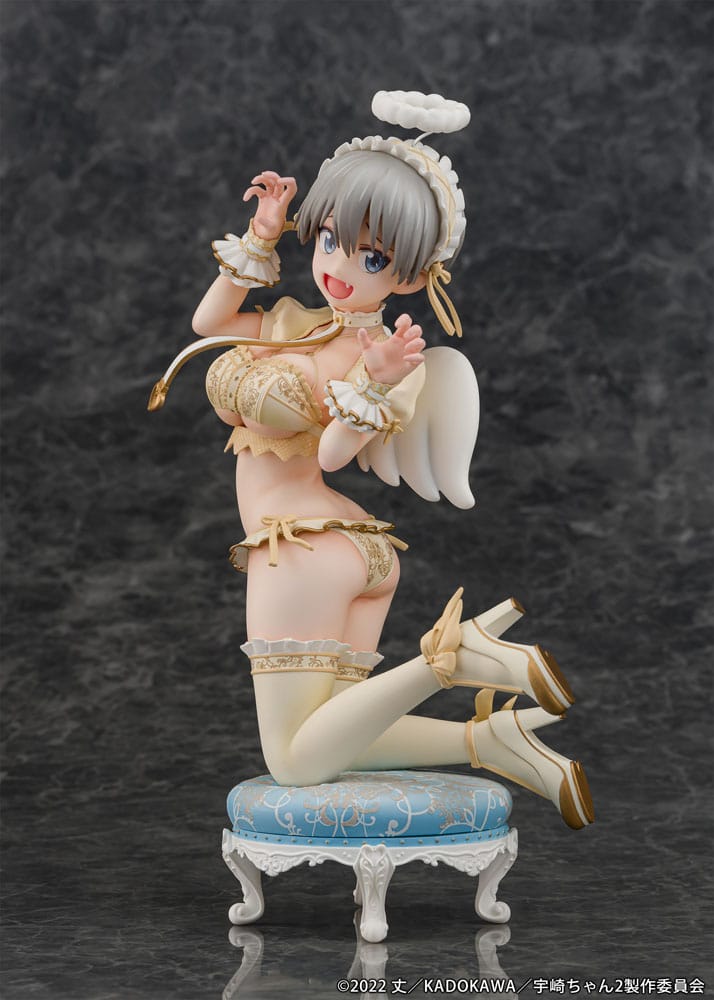 Uzaki-chan Wants to Hang Out! PVC Statue 1/7 Hana Uzaki Angel Ver. 19 cm 4582666825853