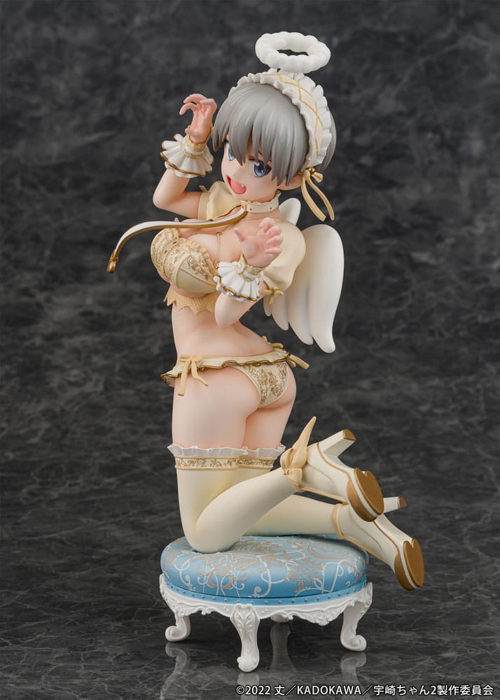 Uzaki-chan Wants to Hang Out! PVC Statue 1/7 Hana Uzaki Angel Ver. 19 cm 4582666825853