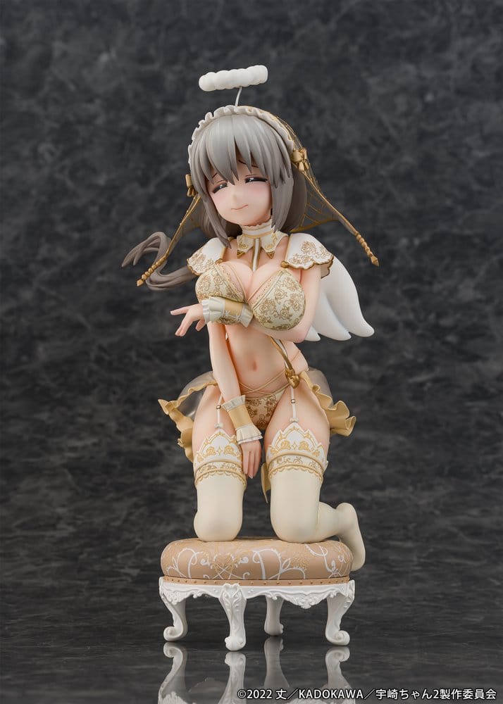 Uzaki-chan Wants to Hang Out! PVC Statue 1/7 Tsuki Uzaki Angel Ver. 19 cm 4582666825860