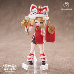 Isekai Ryoko no Techo Plastic Model Kit SP01 New Warrior Lennie Brown New Year Ver. 14 cm         6975113550091