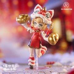 Isekai Ryoko no Techo Plastic Model Kit SP01 New Warrior Lennie Brown New Year Ver. 14 cm         6975113550091