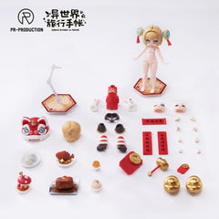Isekai Ryoko no Techo Plastic Model Kit SP01 New Warrior Lennie Brown New Year Ver. 14 cm         6975113550091