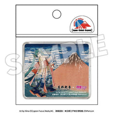 Katsushika Hokusai x Hatsune Miku 3D Magnet Thirty-six Views of Mount Fuji Fine Wind, Clear Morning 4580781043572