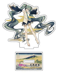 Hatsune Miku x Katsushika Hokusai iXima Die-Cut Acrylic Stand Assortment 10 cm 4580781045019