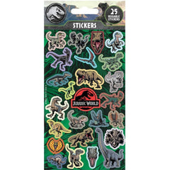 Jurassic World Sticker Pack (25)Jurassic World pack de 25 stickersJurassic World Pegatina Pack (25) 5063457033842