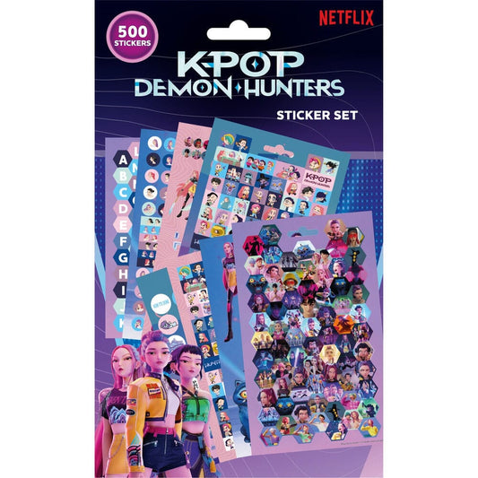KPop Demon Hunters Sticker Pack (500) 5063457074593