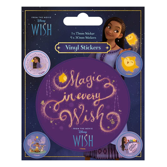 Wish Vinyl Sticker Pack Magic In Every Wish (10) 5050293475363