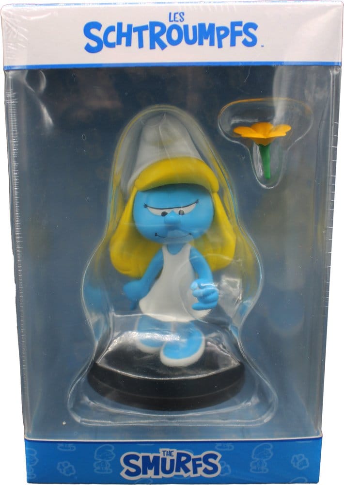 The Smurfs Statue Smurfette with Flower 12 cm 5407011690063