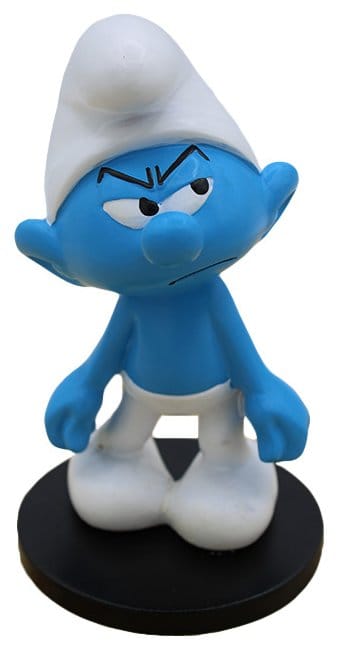 The Smurfs Statue Grouchy Smurf 11 cm 5407011690292