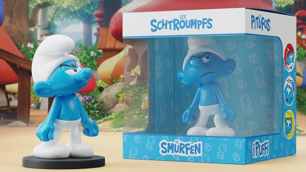 The Smurfs Statue Grouchy Smurf 11 cm 5407011690292