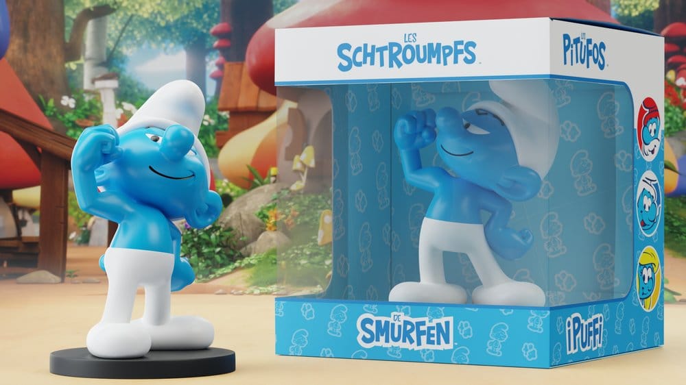 The Smurfs Statue Hefty Smurf 11 cm 5407011690308