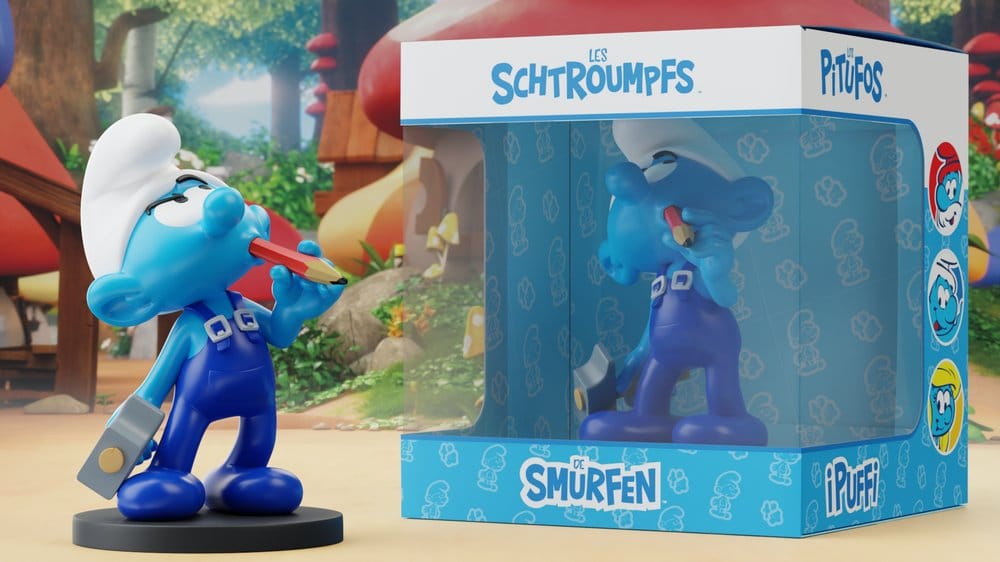The Smurfs Statue Handy Smurf 11 cm 5407011690353