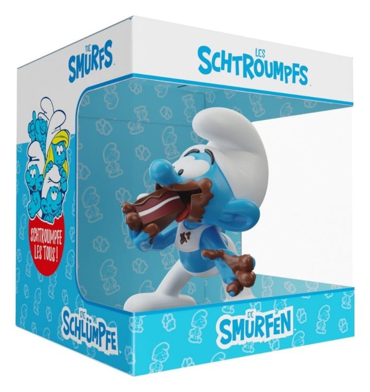 The Smurfs Statue Greedy Smurf 10 cm 5407011690261