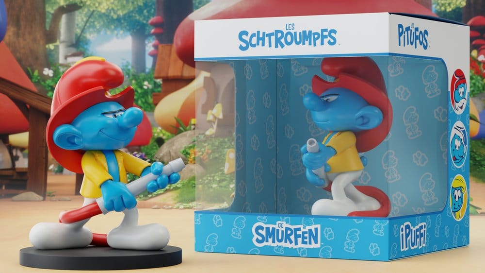 The Smurfs Statue Fireman Smurf 12 cm 5407011690100