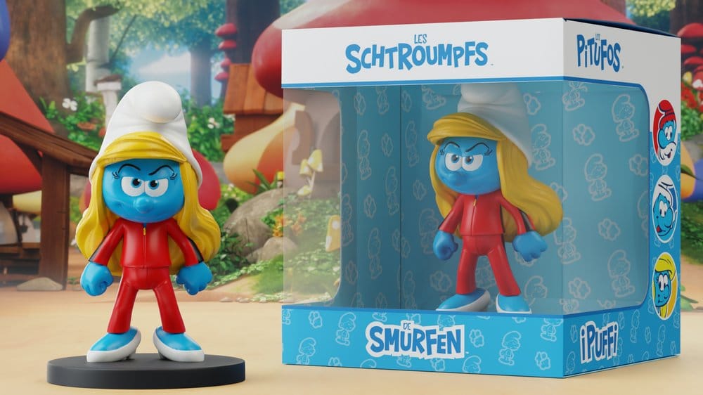 The Smurfs Statue Kung Fu Smurfette 12 cm 5407011690117