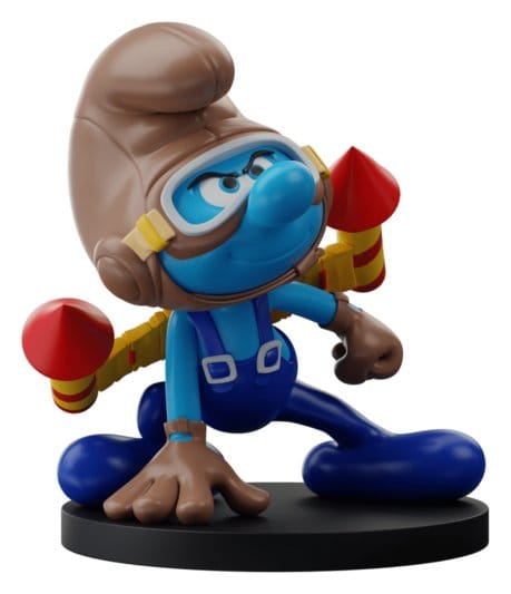 The Smurfs Statue Jetpack Smurf 10 cm 5407011690070