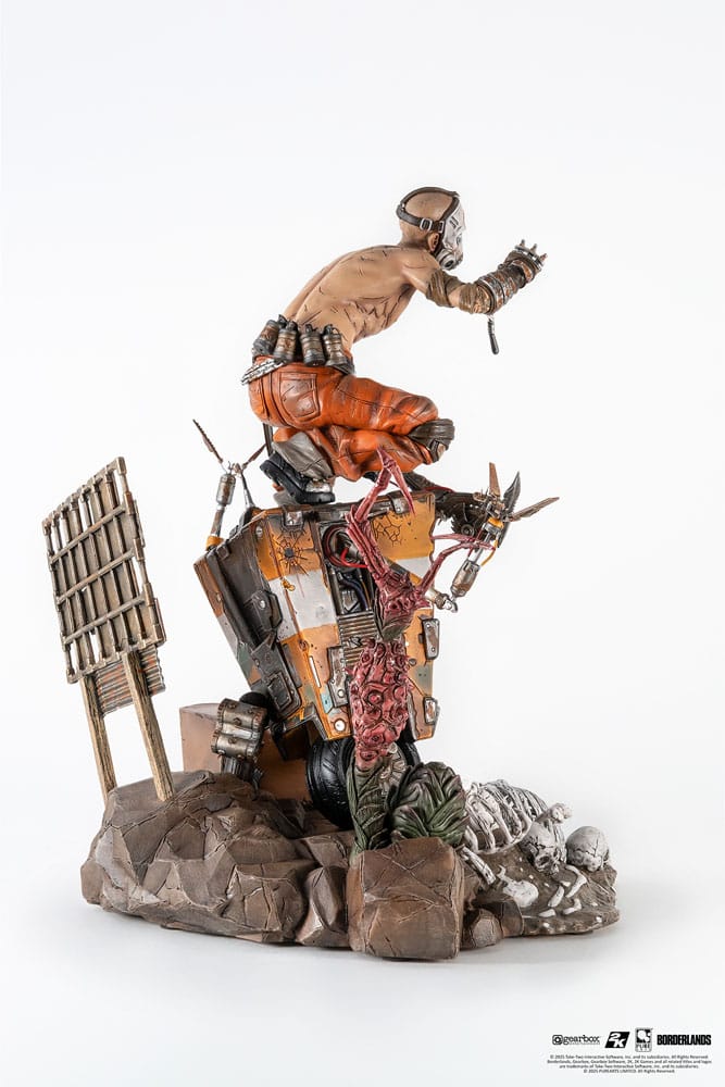 Borderlands 3 Statue 1/6 Psycho & Claptrap Diorama 40 cm 0713929405848