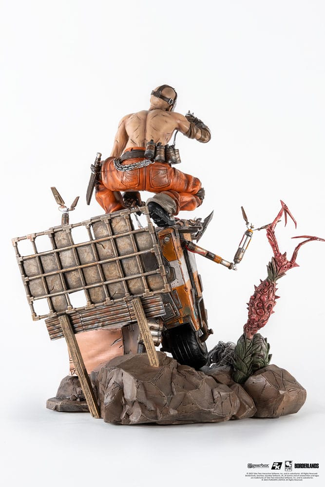Borderlands 3 Statue 1/6 Psycho & Claptrap Diorama 40 cm 0713929405848