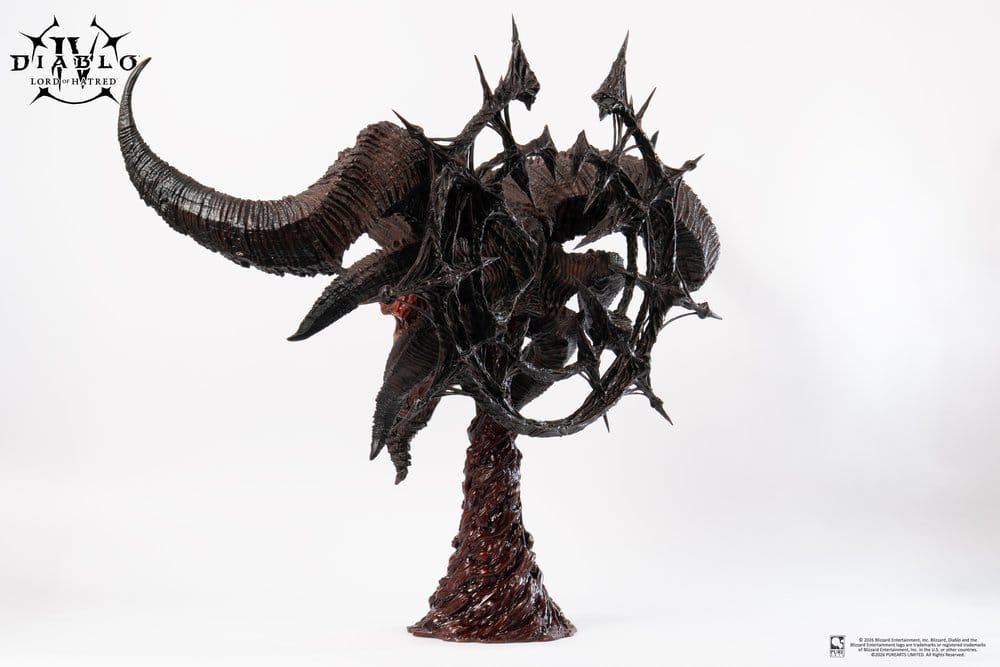 Diablo IV Art Mask Replica 1/1 Scale Lord of Hatred Mephisto 94 cm 0713929406432