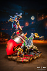 League of Legends Statue 1/10 2XKO Jinx & Warwick Diorama 37 cm  0713929404940
