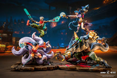 League of Legends Statue 1/10 2XKO Ekko & Ahri Diorama 30 cm    0713929404957