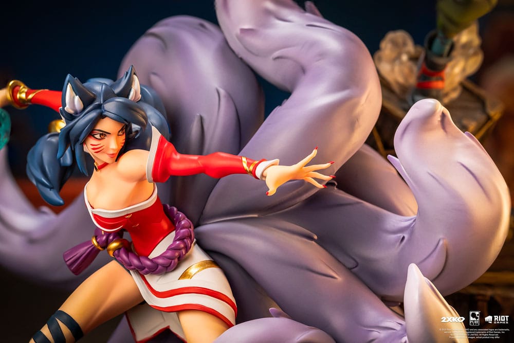League of Legends Statue 1/10 2XKO Ekko & Ahri Diorama 30 cm    0713929404957