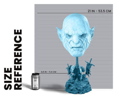 Lord of the Rings Art Mask Replica 1/1 Azog 54 cm 0713929406142