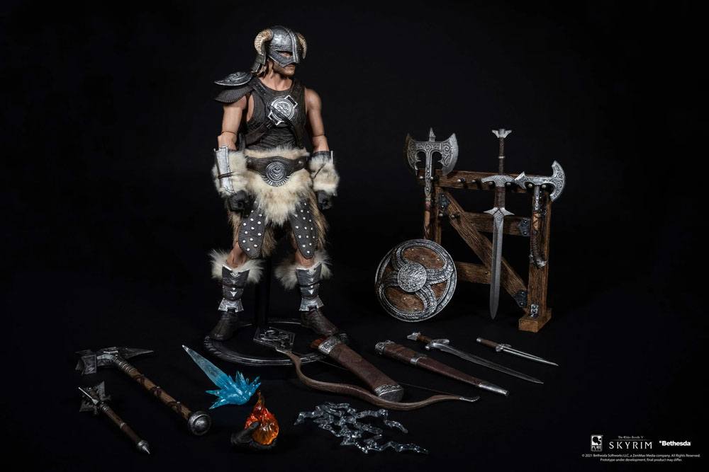 The Elder Scrolls V Skyrim Action Figure 1/6 Dragonborn Deluxe Edition 32 cm 0713929403820