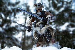 The Elder Scrolls V Skyrim Action Figure 1/6 Dragonborn Deluxe Edition 32 cm 0713929403820