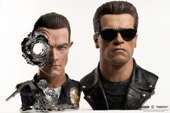 Terminator Replik 1/1 T-800 Model 101 Art Mask Painted Standard Version 46 cm 0713929403745