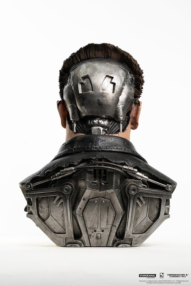 Terminator 2 Replik 1/1 T-800 Model 101 Battle Damaged Art Mask 47 cm 0713929403769
