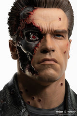 Terminator 2 Replik 1/1 T-800 Model 101 Battle Damaged Art Mask 47 cm 0713929403769