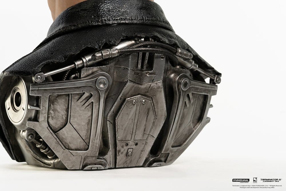 Terminator 2 Replik 1/1 T-800 Model 101 Battle Damaged Art Mask 47 cm 0713929403769