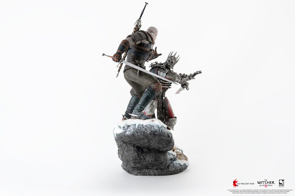 The Witcher 3: Wild Hunt Statue 1/6 Diorama Geralt vs Eredin 50 cm  0713929404971