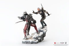 The Witcher 3: Wild Hunt Statue 1/6 Diorama Geralt vs Eredin 50 cm  0713929404971