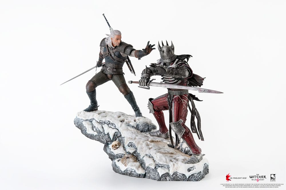 The Witcher 3: Wild Hunt Statue 1/6 Diorama Geralt vs Eredin 50 cm  0713929404971