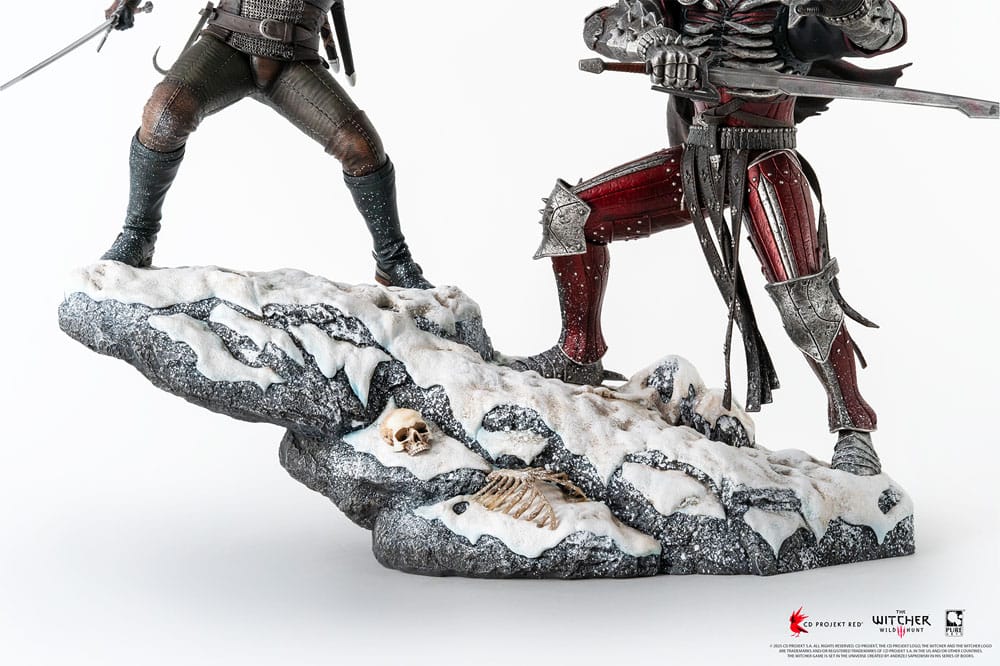 The Witcher 3: Wild Hunt Statue 1/6 Diorama Geralt vs Eredin 50 cm  0713929404971