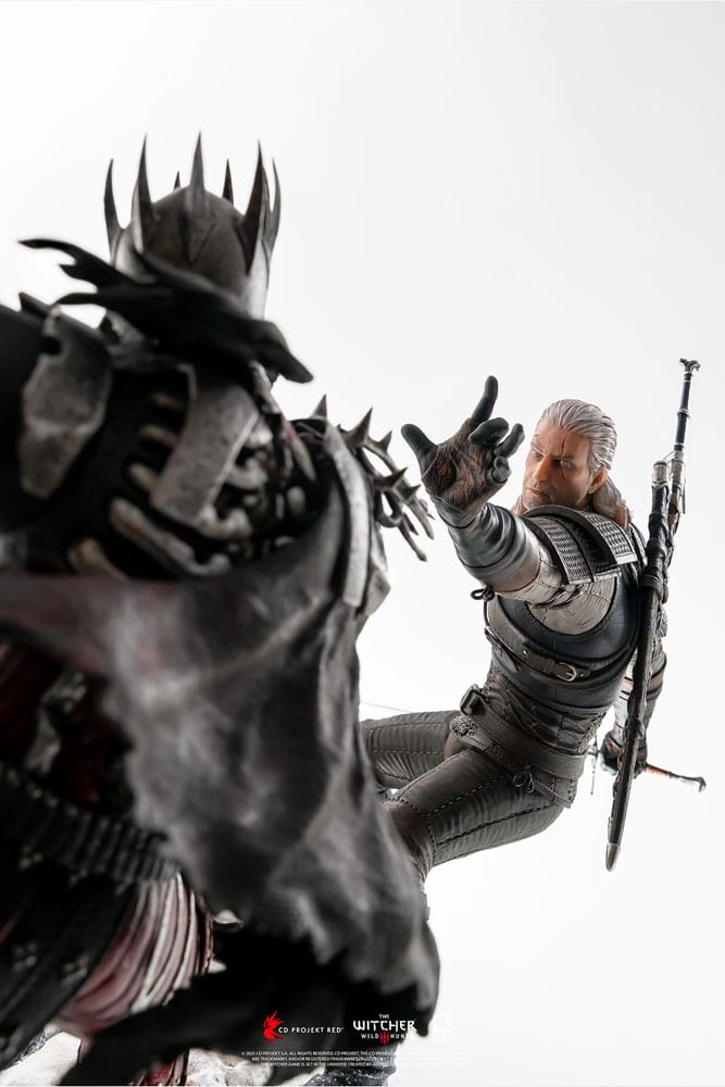 The Witcher 3: Wild Hunt Statue 1/6 Diorama Geralt vs Eredin 50 cm  0713929404971