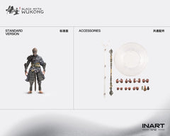 Black Myth: Wukong Action Figure 1/12 The Destined One in the Bronze Armor Set Standard Ver. 16 cm       6972662531717