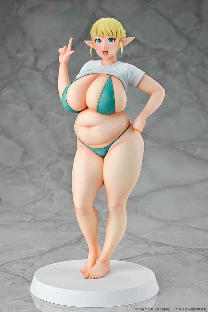 Plus-Sized Elf PVC Statue 1/7 Elfuda 26 cm  4580001942852