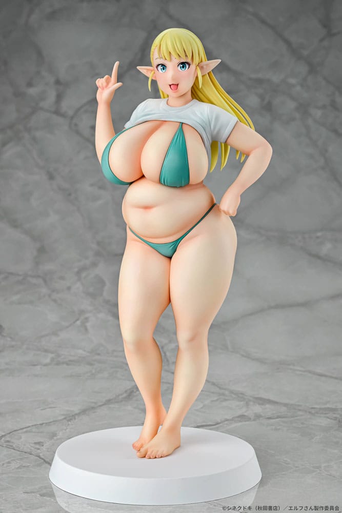 Plus-Sized Elf PVC Statue 1/7 Elfuda 26 cm  4580001942852