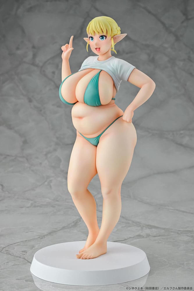 Plus-Sized Elf PVC Statue 1/7 Elfuda 26 cm  4580001942852